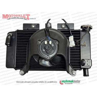 CF MOTO 250SR Radyatör Komple (FAN DAHİL) - 2023 SONRASI E5